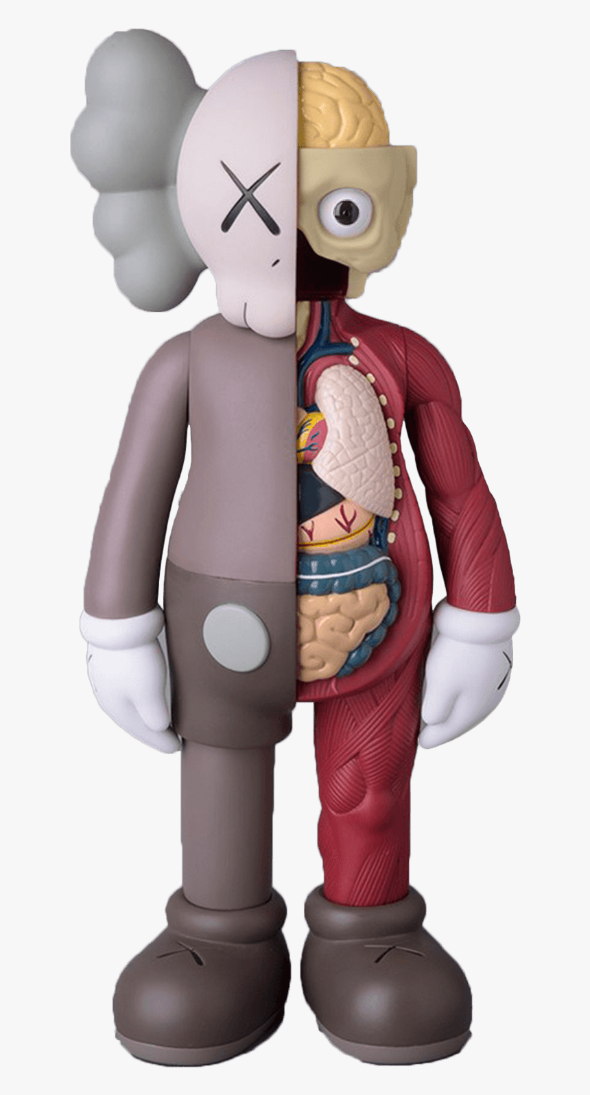 Kaws Companion Flayed Brown Open Edition - Transparent Kaws Figure Png, Png Download, Free Download