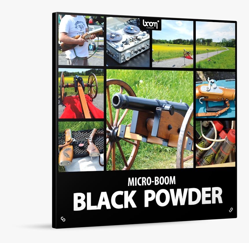 Black Powder Sound Effects Library Product Box - Boom Library Black Powder, HD Png Download, Free Download