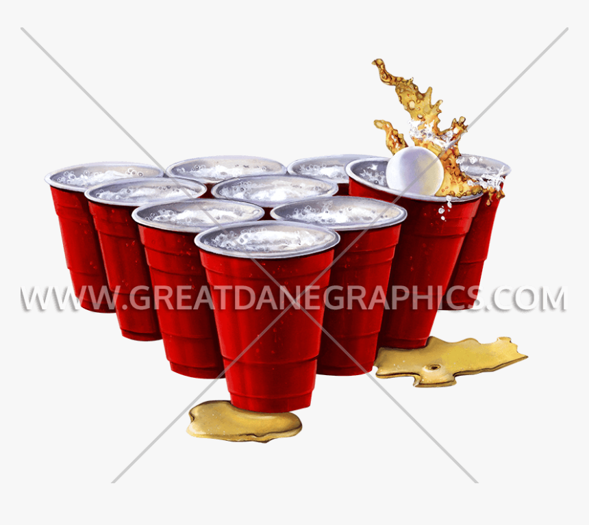 Beer Pong Cups Png - Beer Pong, Transparent Png, Free Download