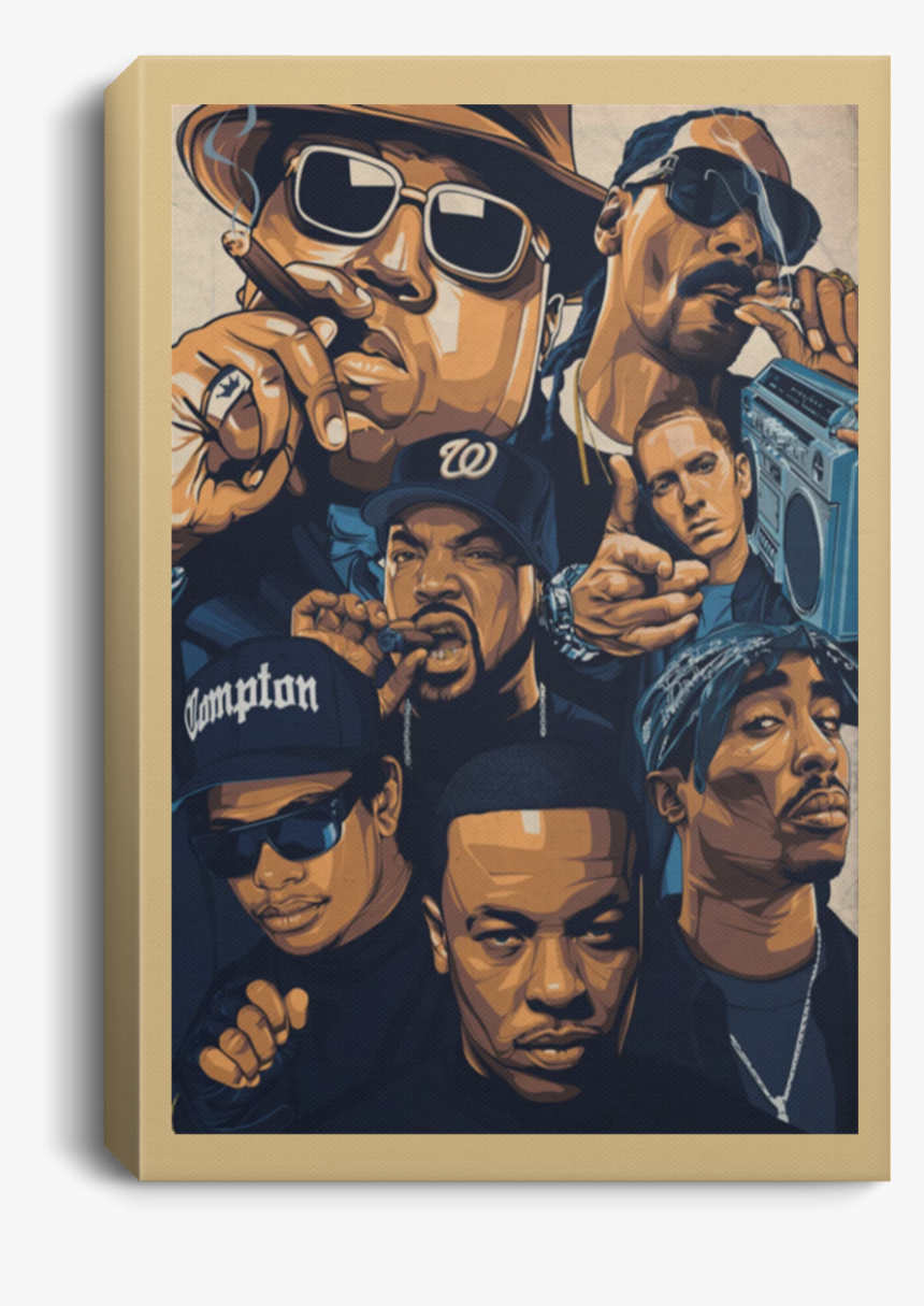 Notorious Big Snoop Dogg Ice Cube Eminem Tupac Poster, HD Png Download, Free Download
