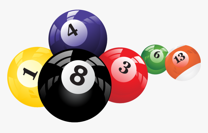 Billiard Balls Png - Transparent Background Billiard Balls Png, Png Download, Free Download