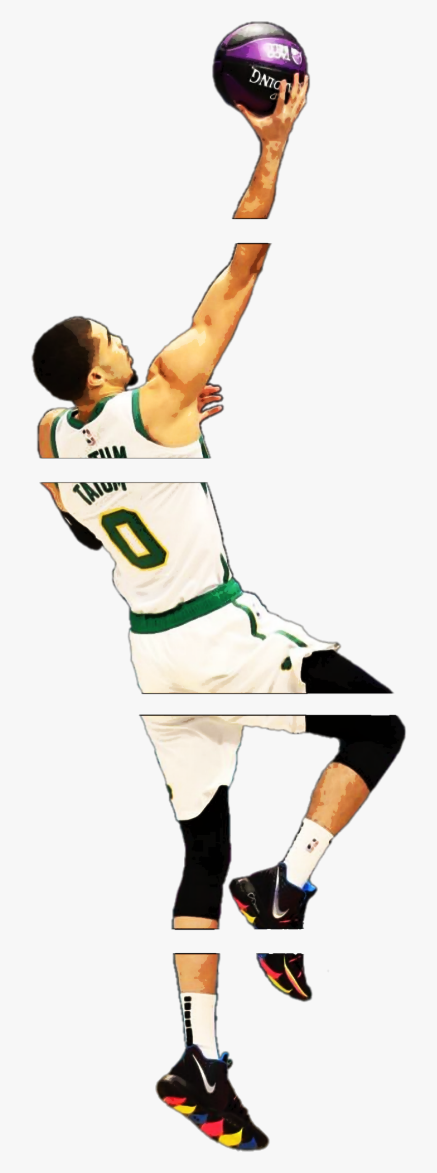 #jaysontatum #comic - Basketball Moves, HD Png Download, Free Download