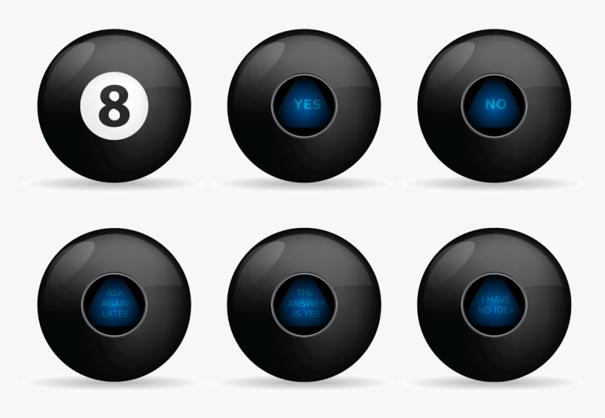 Magic 8 Ball Vector, HD Png Download, Free Download