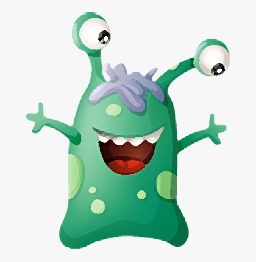 ‿✿⁀ᗰọŋʂtєrʂ‿✿⁀ Cute Monsters, Little Monsters, Monster - Stickers Extraterrestre, HD Png Download, Free Download