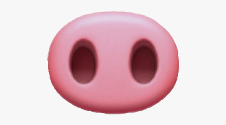 Pig Nose Emoji Png - Pig, Transparent Png, Free Download