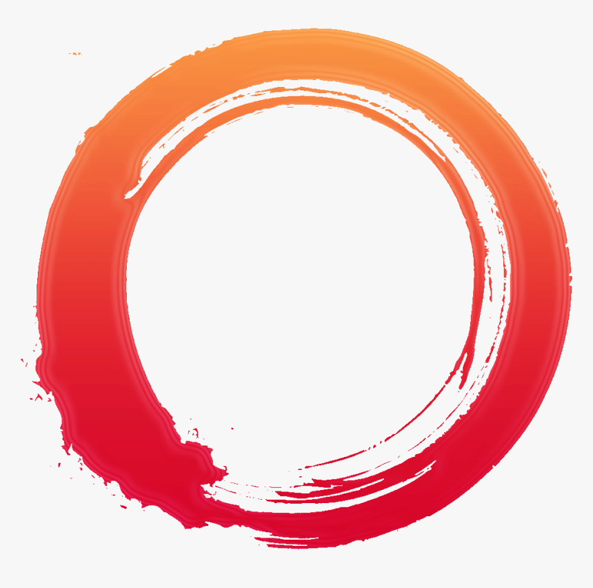 Red Pen Circle Png - Red Brush Circle Png, Transparent Png, Free Download