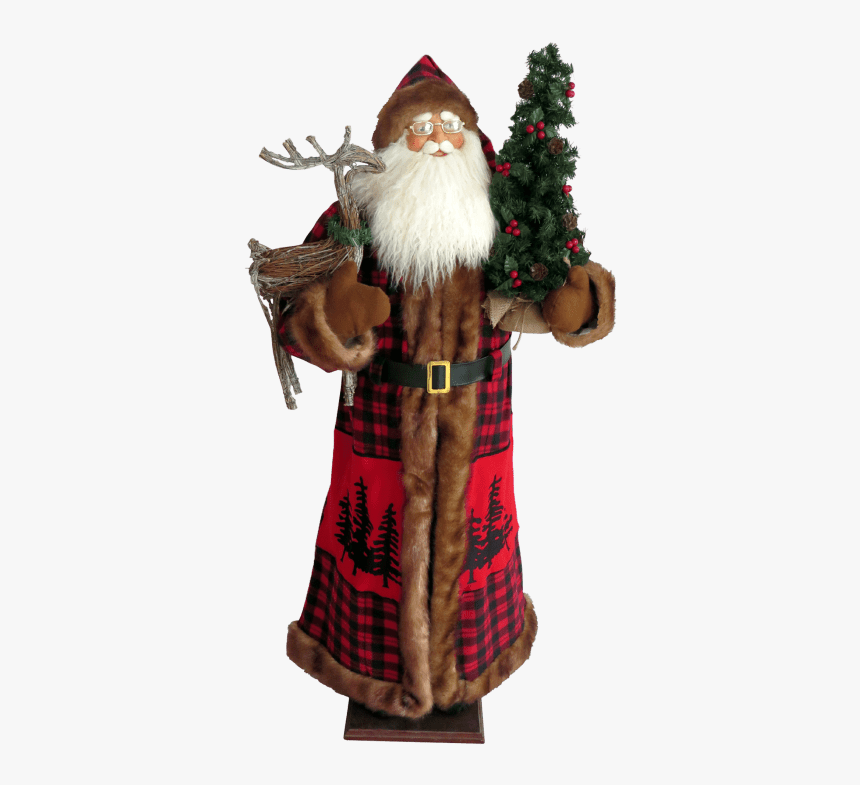 Buffalo Plaid Christmas Angel Topper, HD Png Download, Free Download