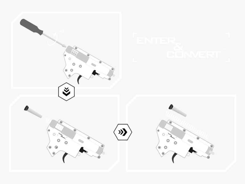 We Proudly Present You Two Of Our Unique Designs - Gun Barrel, HD Png Download, Free Download