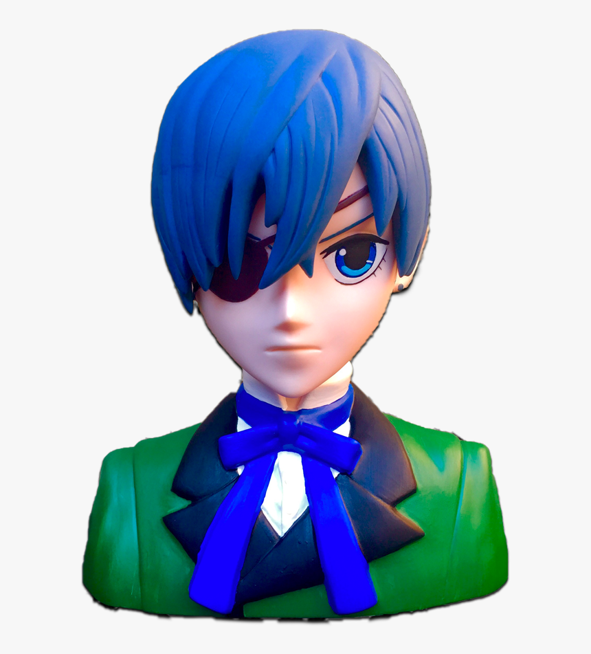 Black Butler’s Ciel Phantomhive Bust Coin Bank, HD Png Download, Free Download