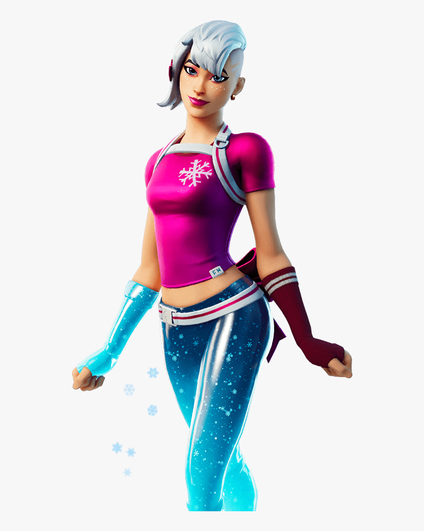 30 Leaked Skin - Frosted Flurry Skin Fortnite, HD Png Download, Free Download