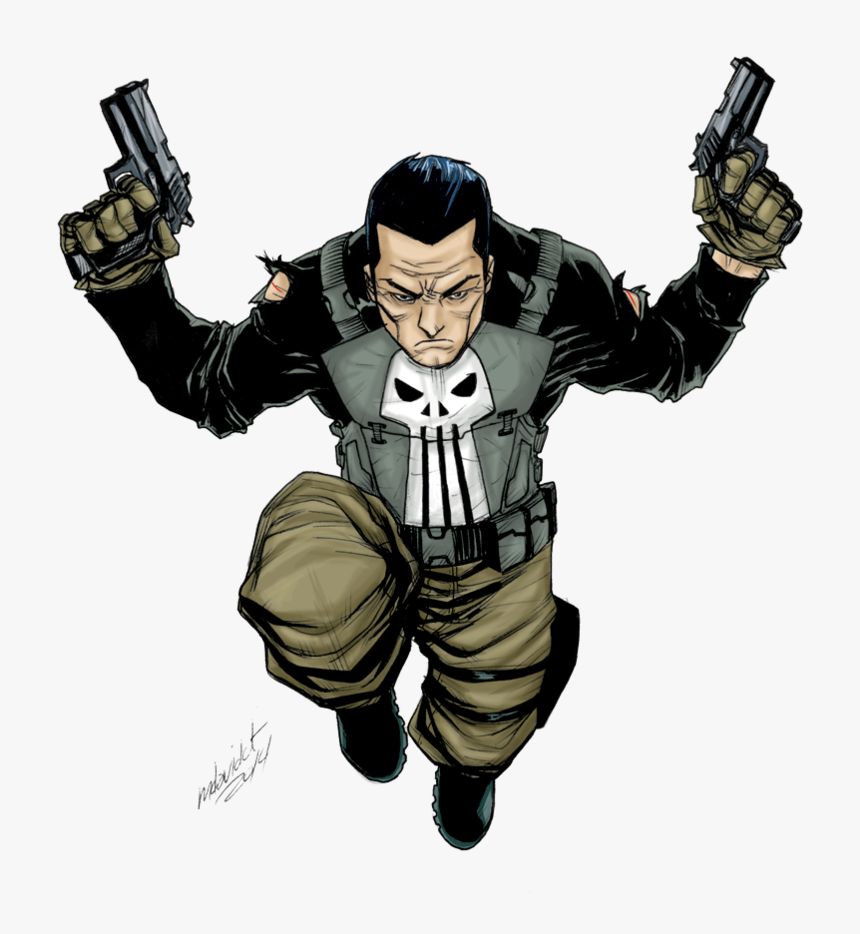 Marvel Bullseye Png - Punisher Comic Png, Transparent Png, Free Download