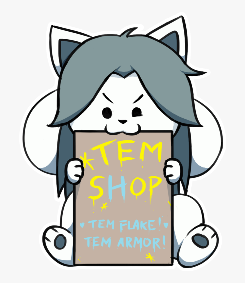 Transparent Temmie Mad - Tem Shop, HD Png Download, Free Download