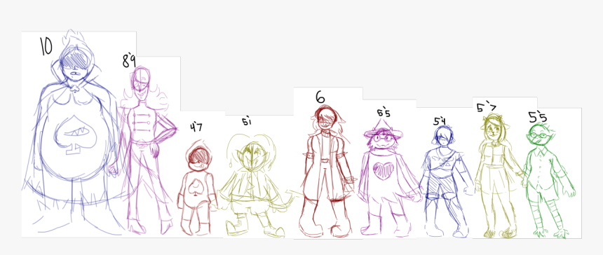 Some Deltarune Height Headcanons/design Headcanons - Illustration, HD Png Download, Free Download