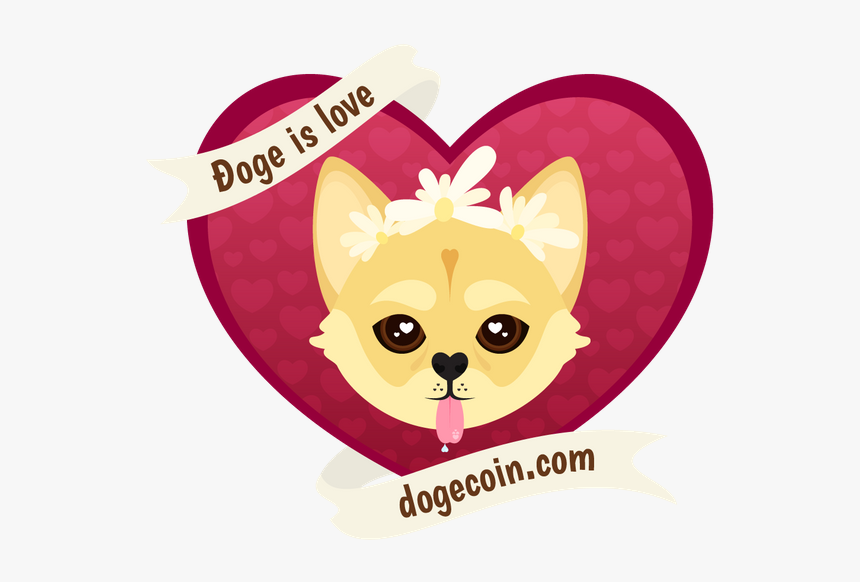 Doge Is Love By Faikie-d7jdzuf - Chihuahua, HD Png Download, Free Download