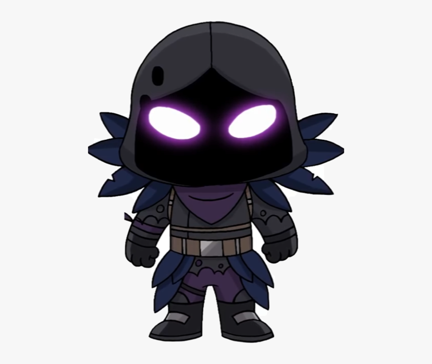 #freetouse #fortnite #sticker #raven #freetoedit - Chibi Raven Fortnite, HD Png Download, Free Download