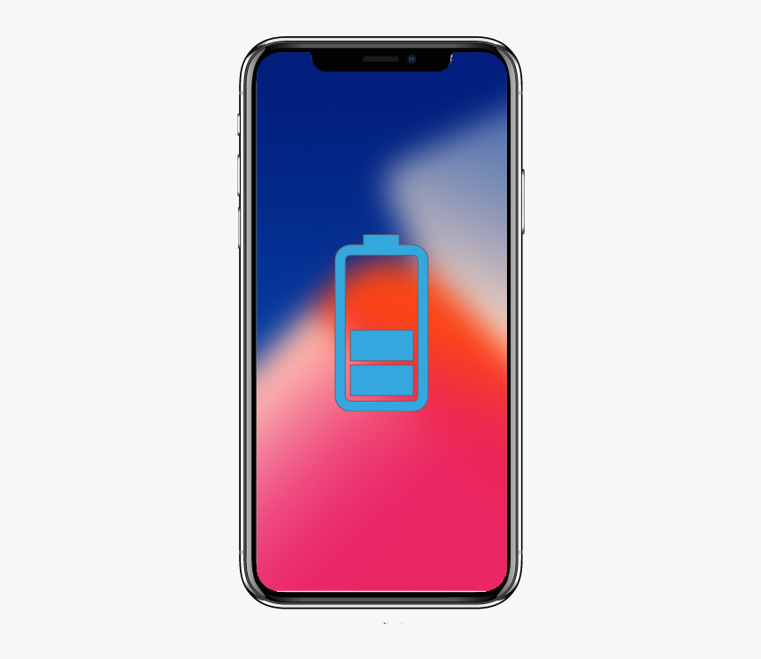 Iphone X Battery Repair - Smartphone, HD Png Download, Free Download