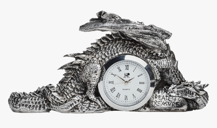 Dragonlore Desk Clock - Alchemy Of England Dragonlore Desk Clock, HD Png Download, Free Download