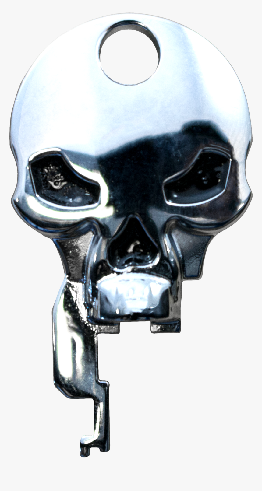 Drawing Chrome Skull - Harley Davidson Transponder, HD Png Download, Free Download