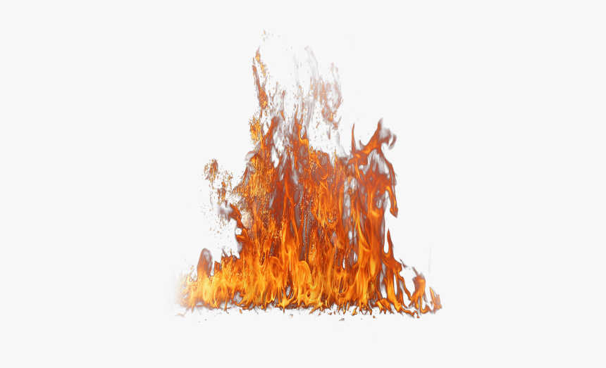 #fire #burn #orange #hot #burning #element #effects - Flame, HD Png Download, Free Download