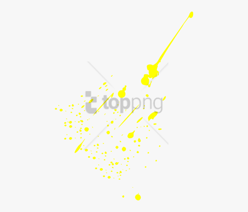 Free Png Download Yellow Paint Splash Png Png Images - Small Paint Splash Yellow, Transparent Png, Free Download
