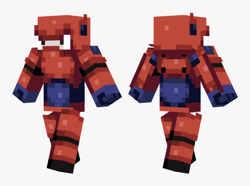 Spiderman Minecraft Skin, HD Png Download kindpng