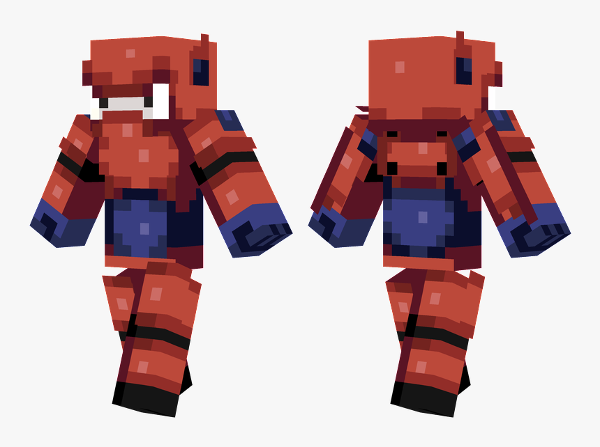 spiderman-minecraft-skin-hd-png-download-kindpng