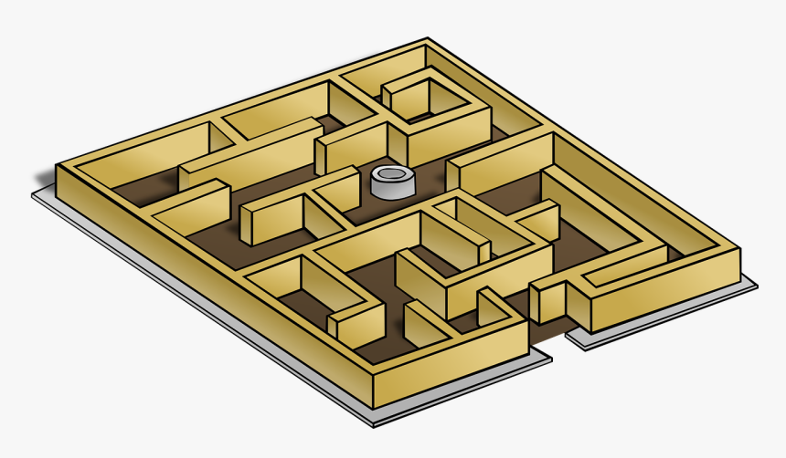 Puzzle,angle,labyrinth - Maze Clip Art, HD Png Download, Free Download