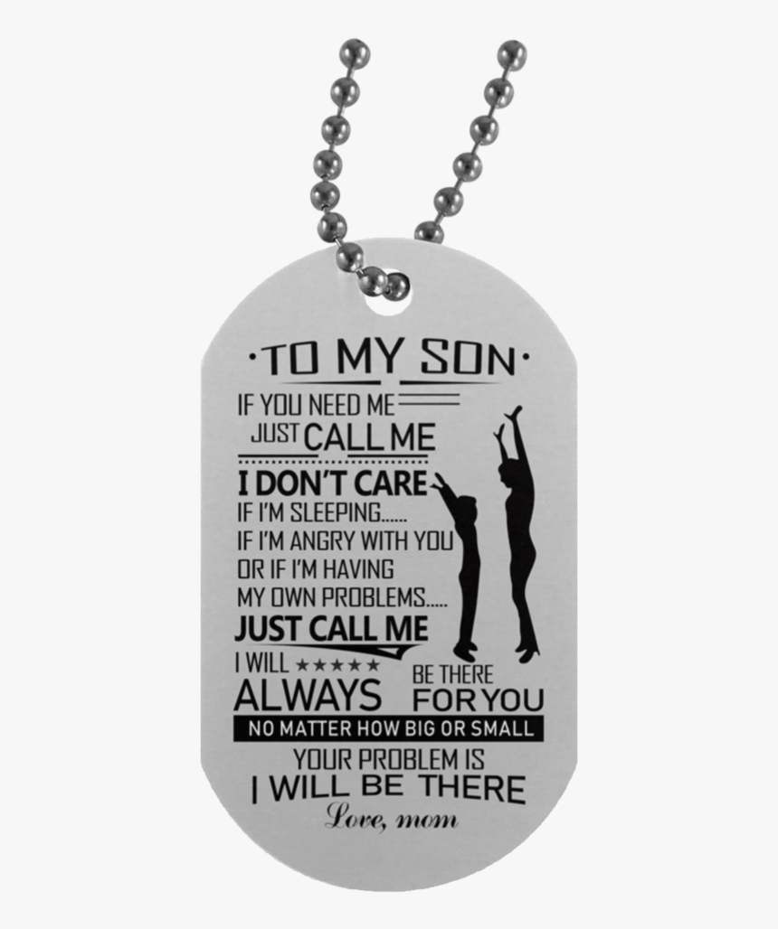 Mother And Son Dog Tag - Locket, HD Png Download, Free Download