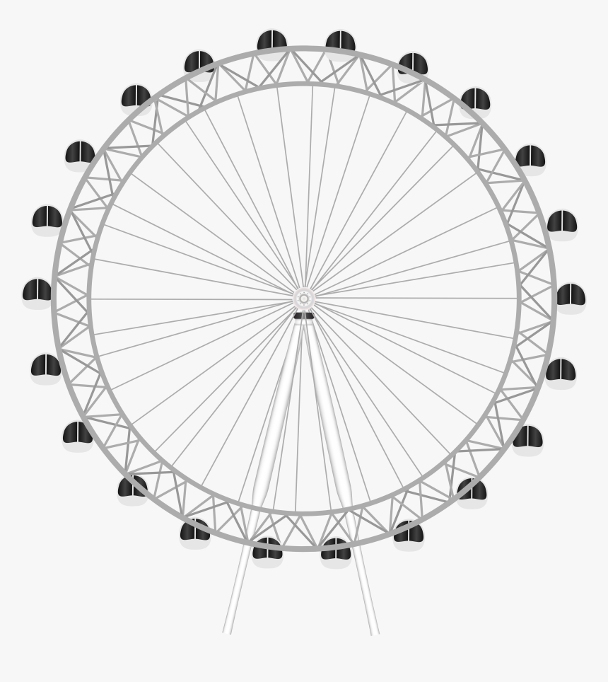 London Clipart Ferris Wheel London, HD Png Download, Free Download