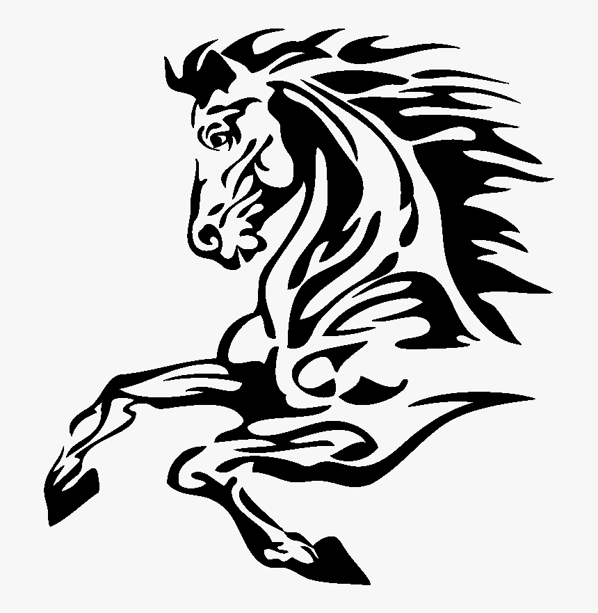 Horse Decals Red Png, Transparent Png, Free Download