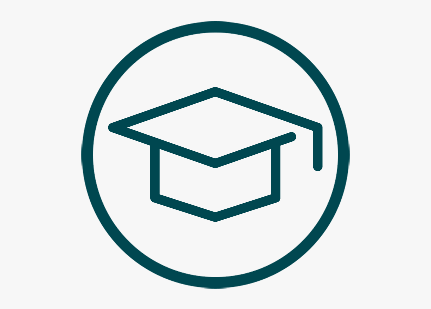 Graduation Hat Icon For Begin, HD Png Download, Free Download