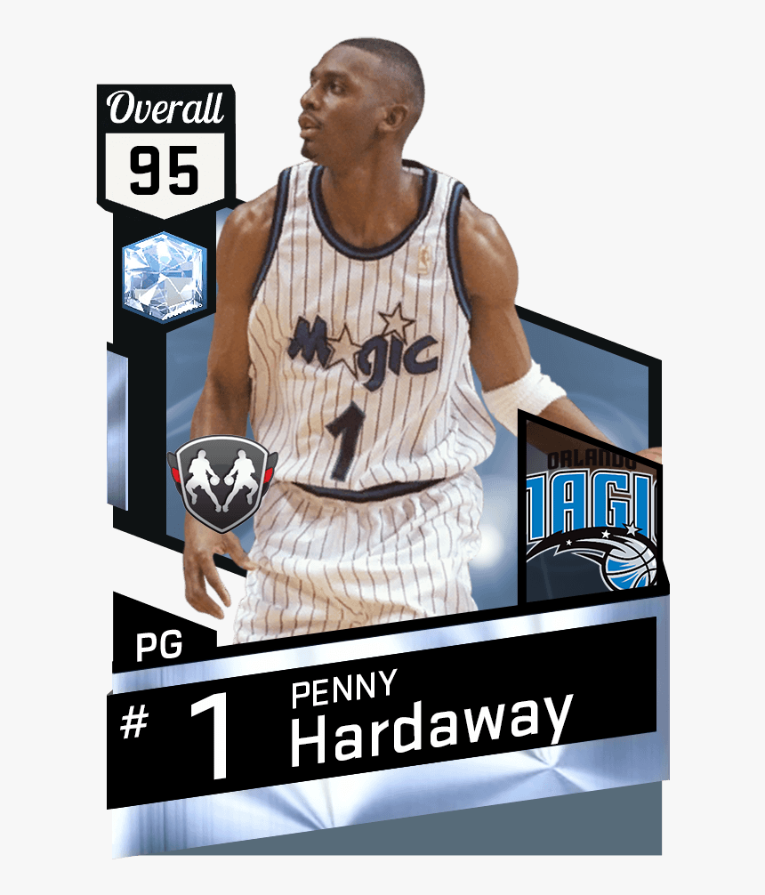 Penny Hardaway Png - Robin Lopez Nba 2k17, Transparent Png, Free Download