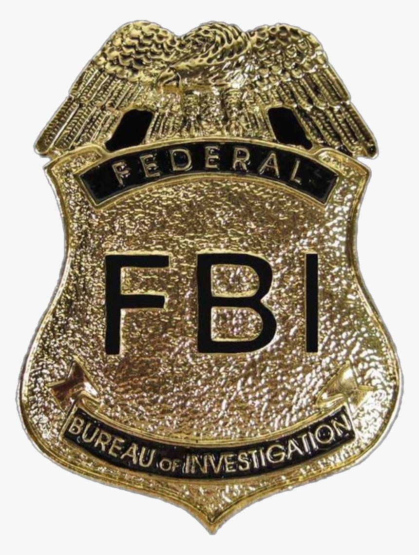 Fbi Badge Png - Badge, Transparent Png, Free Download