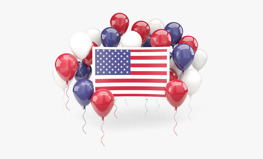 Square Flag With Balloons - Globos De Costa Rica, HD Png Download, Free Download