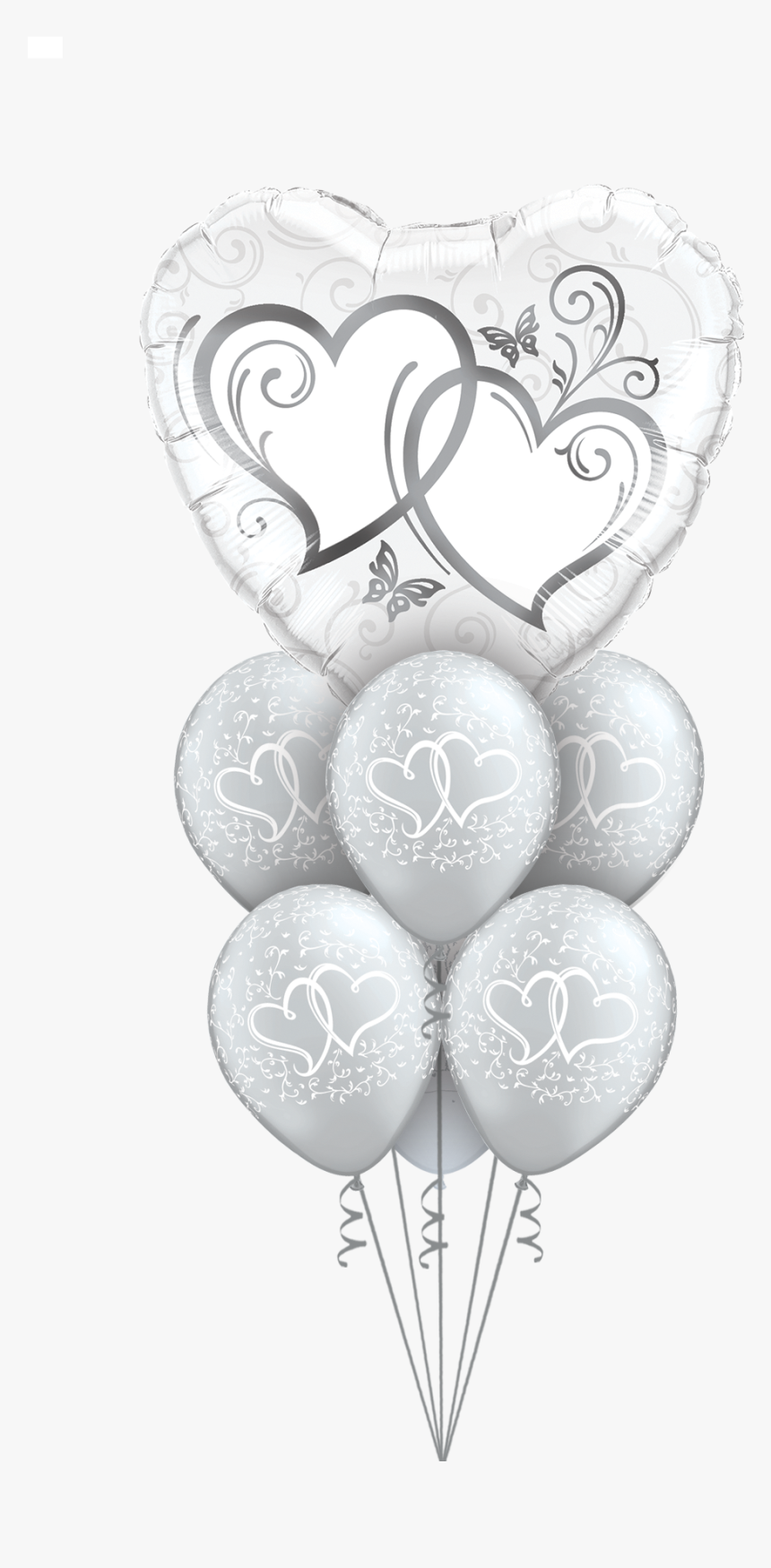 Valentines Day Balloons - Qualatex Wedding, HD Png Download, Free Download