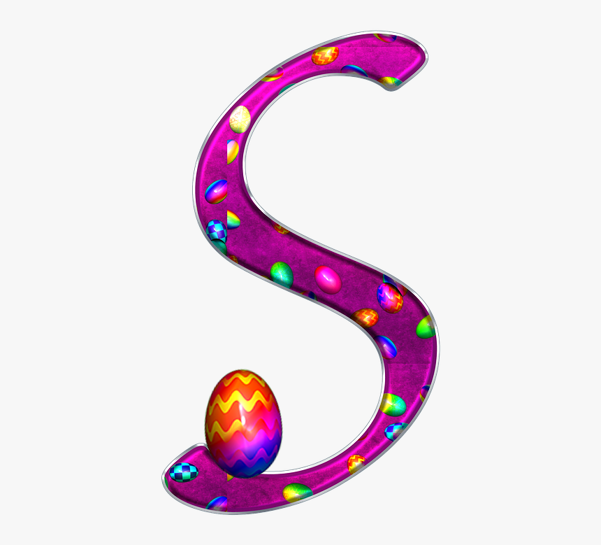 Easter Alphabet Letters Clipart, HD Png Download, Free Download