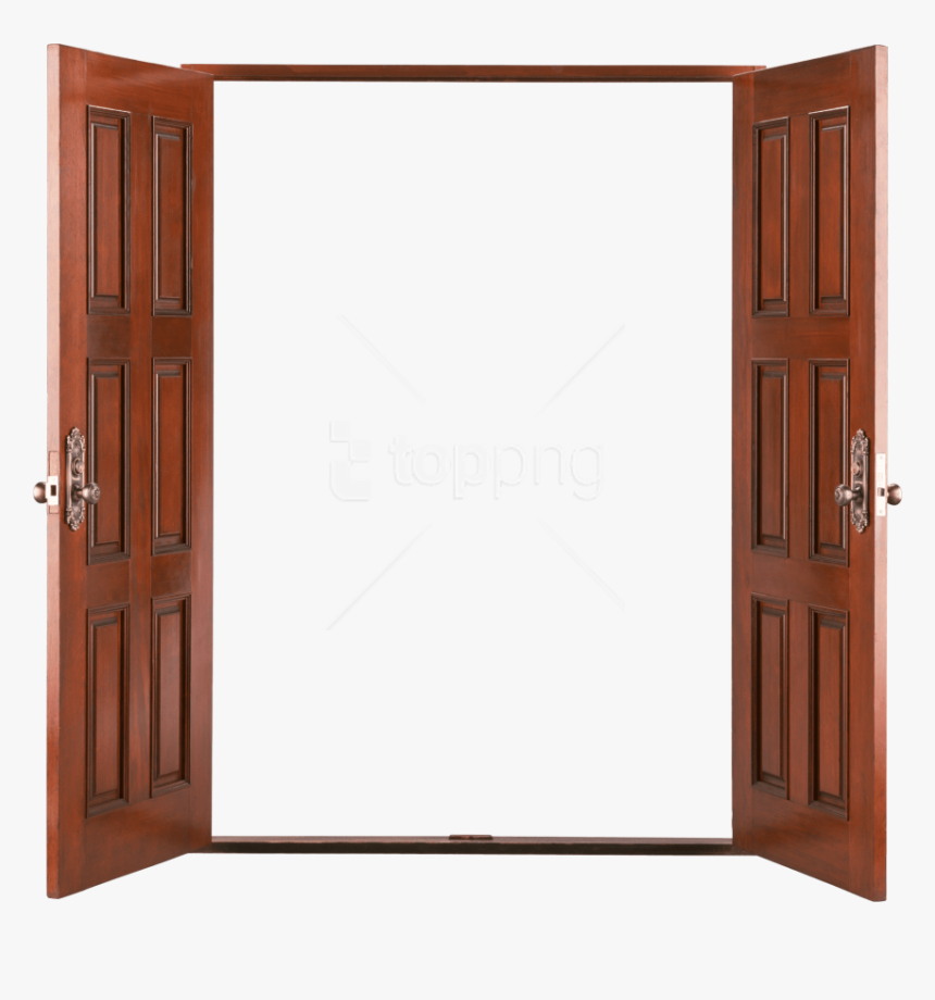 Free Png Download Open Wooden Door Png Images Background - Open Door Png Clipart, Transparent Png, Free Download