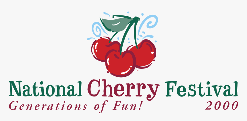 National Cherry Festival Logo Png Transparent - National Cherry Festival, Png Download, Free Download