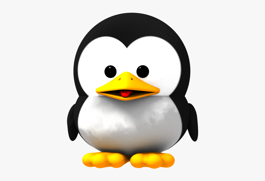 Tux Alpha - Baby Linux Tux Png, Transparent Png, Free Download