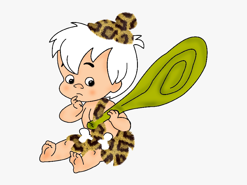Baby Flintstones Baby Cartoon Characters Baby Clip - Flintstones Baby Bam Bam, HD Png Download, Free Download
