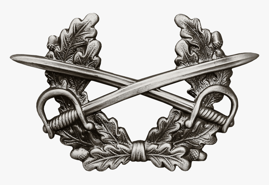 Bw Schirmmütze Heer Silber - German Army, HD Png Download, Free Download