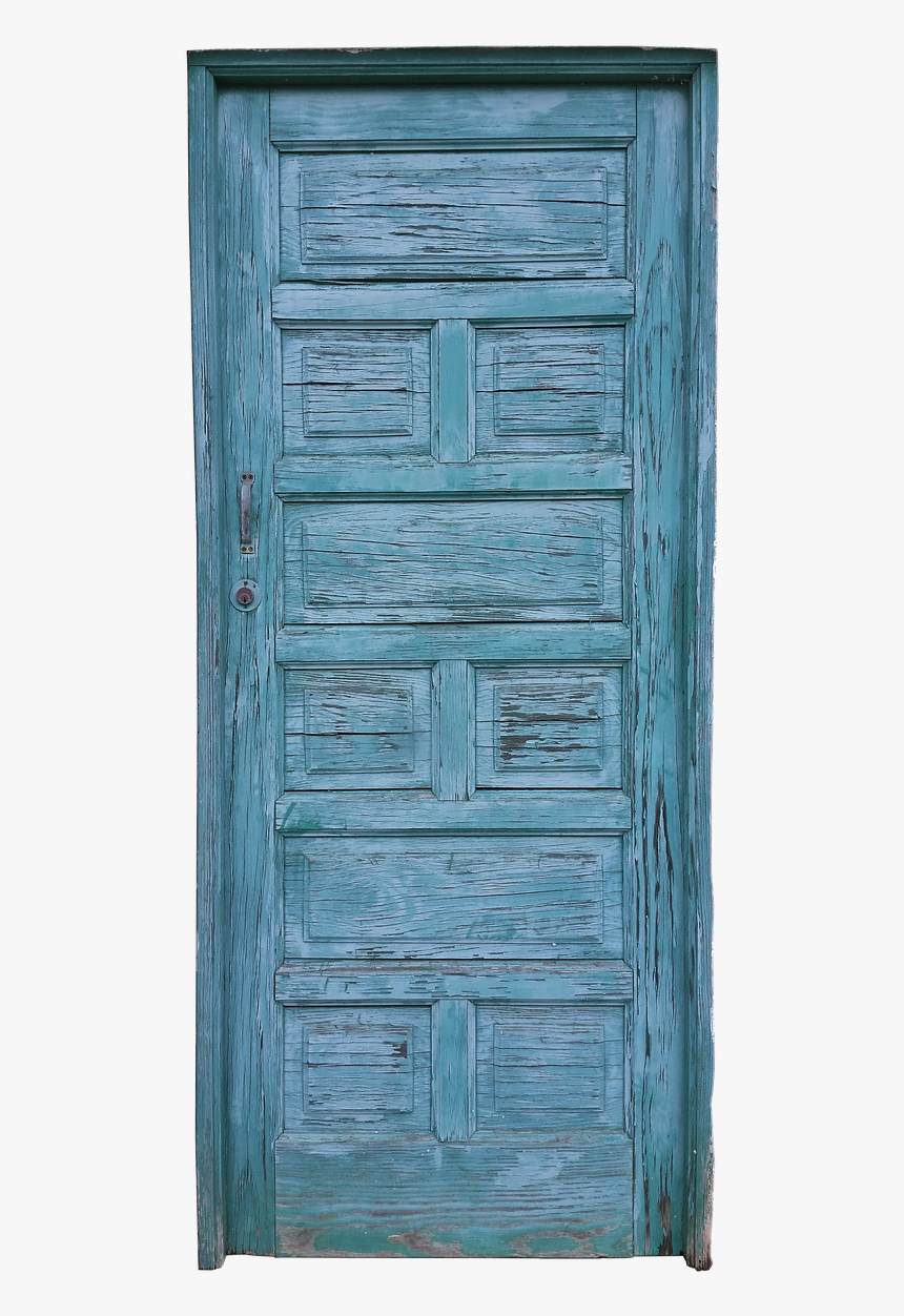 Door Old Blue Free Photo - Old Door Png, Transparent Png, Free Download