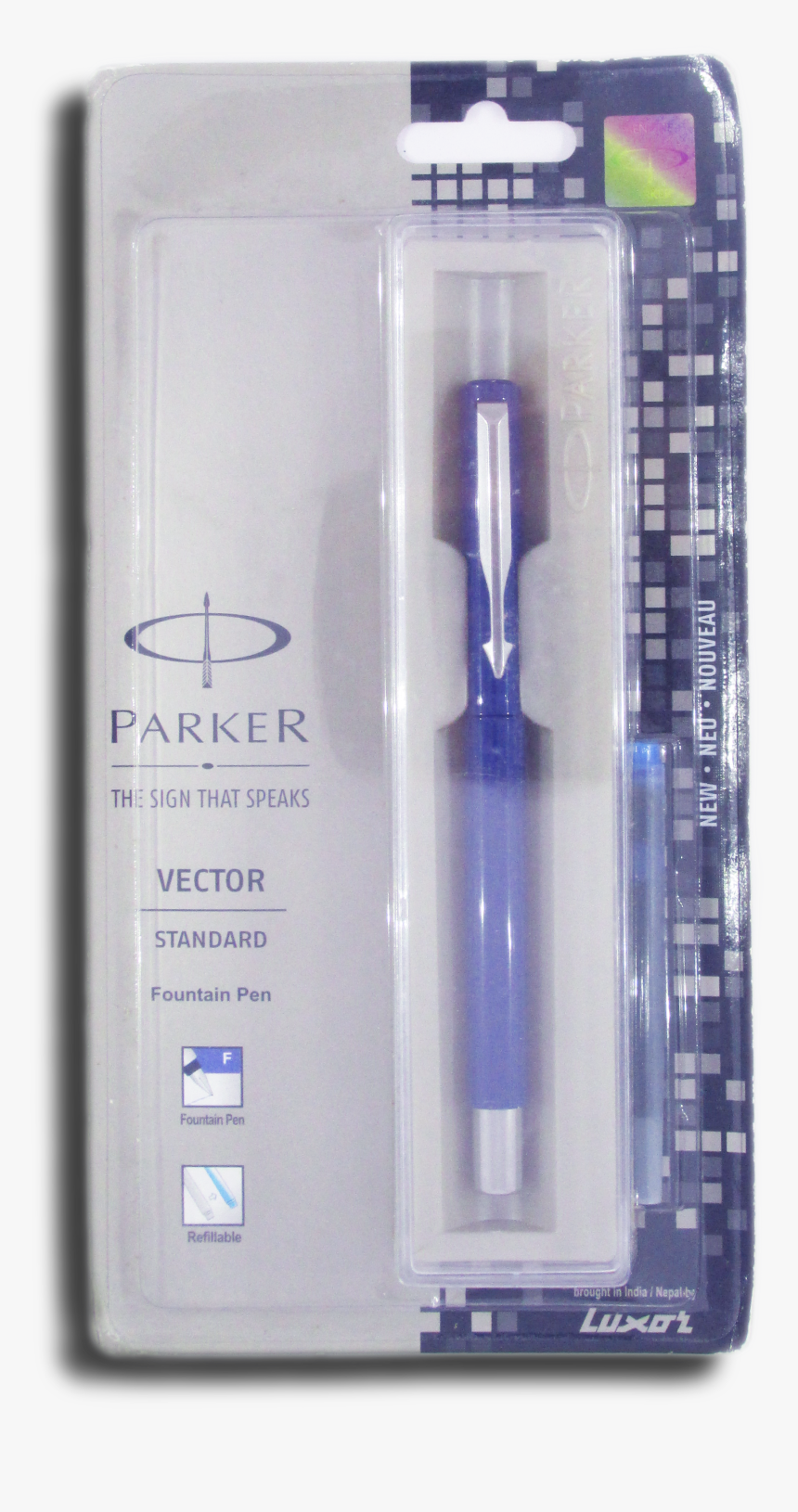 Parker Vector Standard Fountain Pen - Cutting Tool, HD Png Download, Free Download