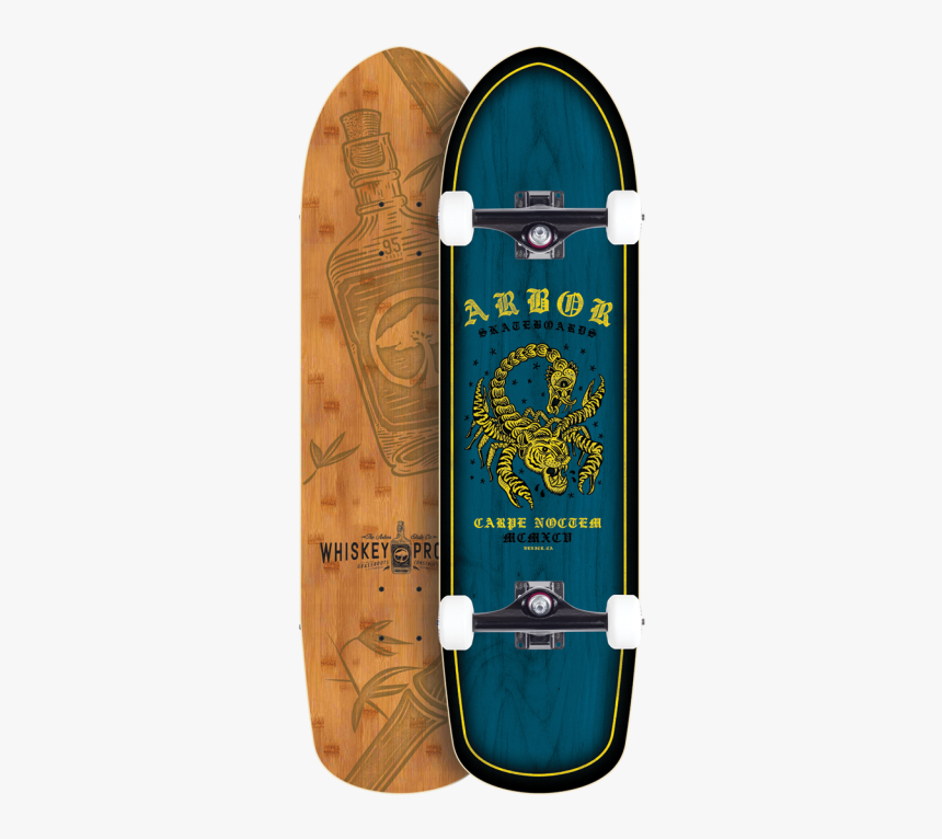 Arbor - Pistola Bandera - Skateboard Complete - Skateboard, HD Png Download, Free Download