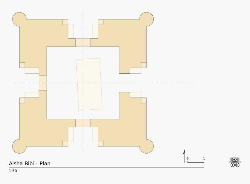 Aisha Bibi Mausoleum Plan, HD Png Download, Free Download