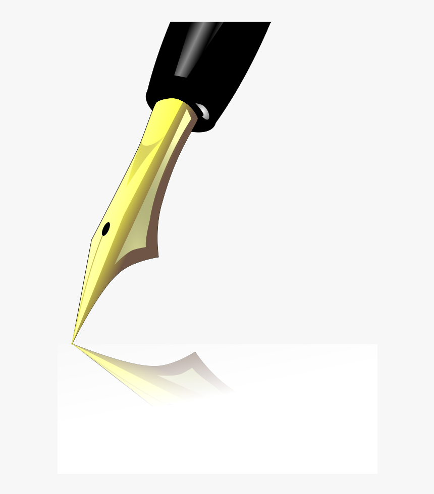 Pen Svg Clip Arts - Nip Of Pen Clipart, HD Png Download, Free Download