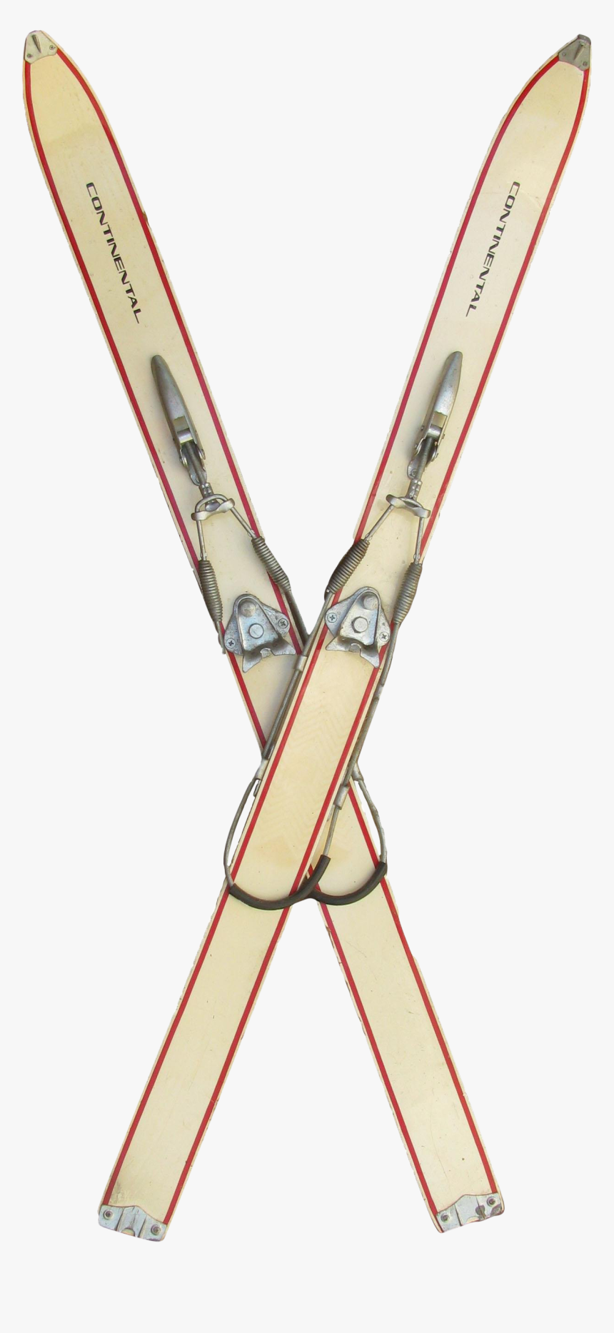 Skis Drawing Vintage Ski - Ski, HD Png Download, Free Download