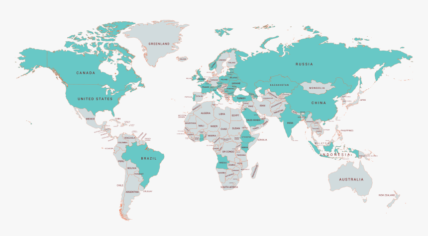 Erickson Global Coach Training - Autoimmune Disease World Map, HD Png Download, Free Download