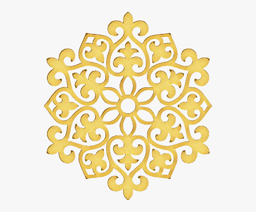 #sfghandmade #gold #filigree #sticker #goldsticker - Казахские Орнаменты Для Word Рамки, HD Png Download, Free Download