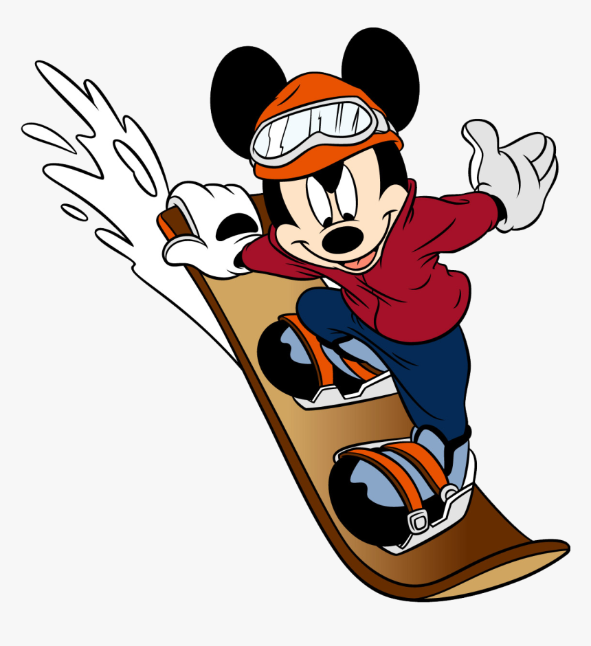 Mickey Mouse Cartoon Slide, HD Png Download, Free Download